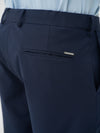 Wind Blue Water Repellent Relaxed Fit Stretch Formal Pants