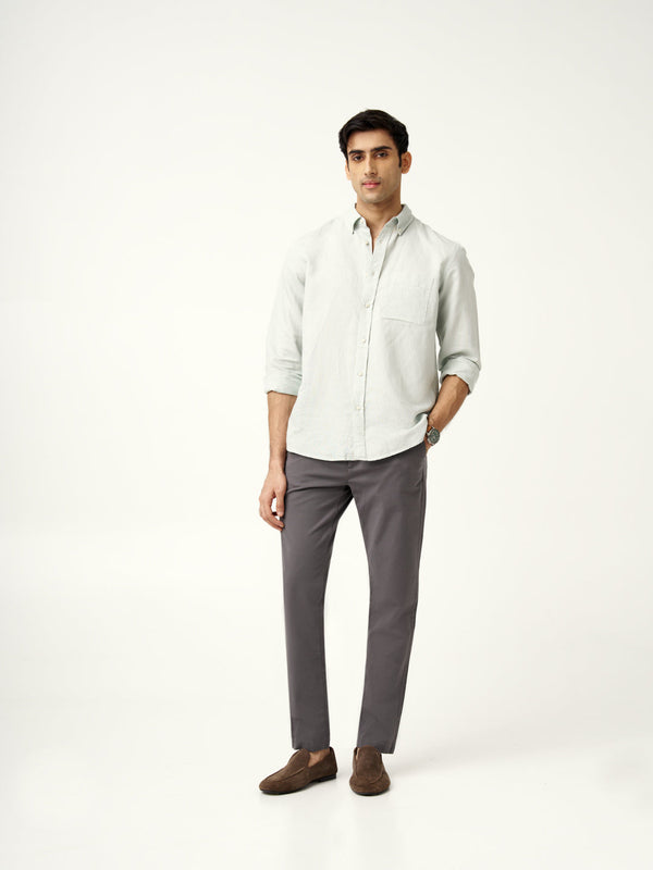 Spanish Grey Stretch Chinos