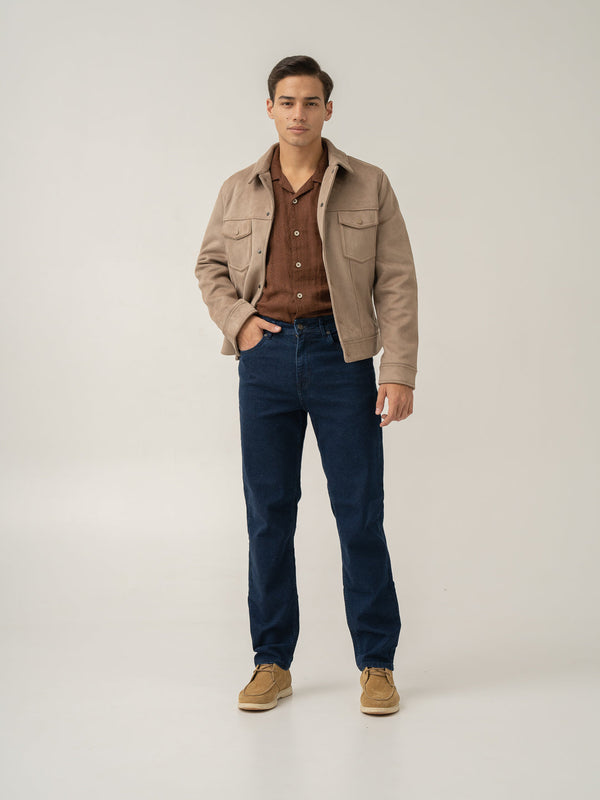 Authentic Blue Relaxed Fit Jeans