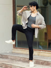 Raw Black Power-Stretch Slim Fit Jeans
