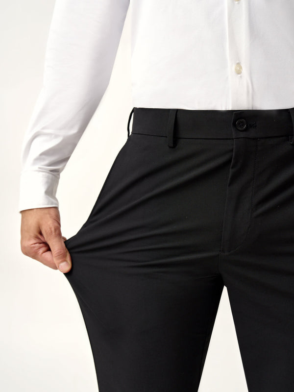 Ebony Black Stretch Pants